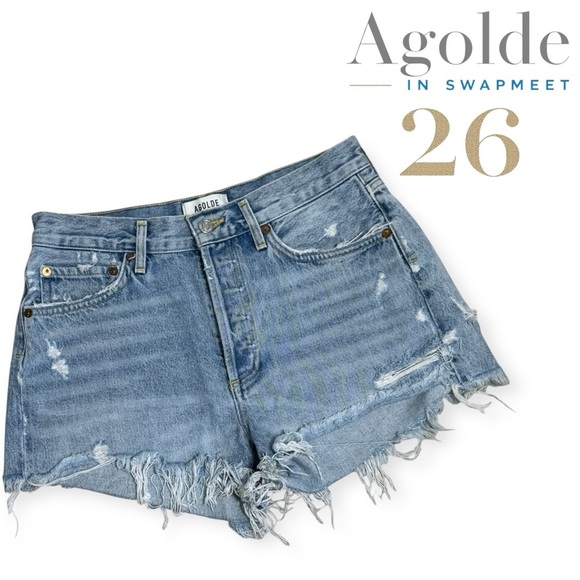 AGOLDE PARKER VINTAGE CUT OFF SHORT
IN SWAPMEET size 26 - Picture 1 of 11